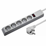 Extensão Elétrica 5X Schuko Picos C/Iinterruptor 1.8M (IVA e Portes Incluídos)