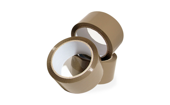 Fita Adesiva Castanha 50mm x 66 metros Caixa 12 Unidades Fita Adesiva Castanha 48mm x 60 metros (IVA e Portes Incluídos) - Image 1