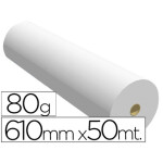 Rolo Plotter 610x50mx50 80g Caixa C/4 Unidades (IVA e Portes Incluídos)