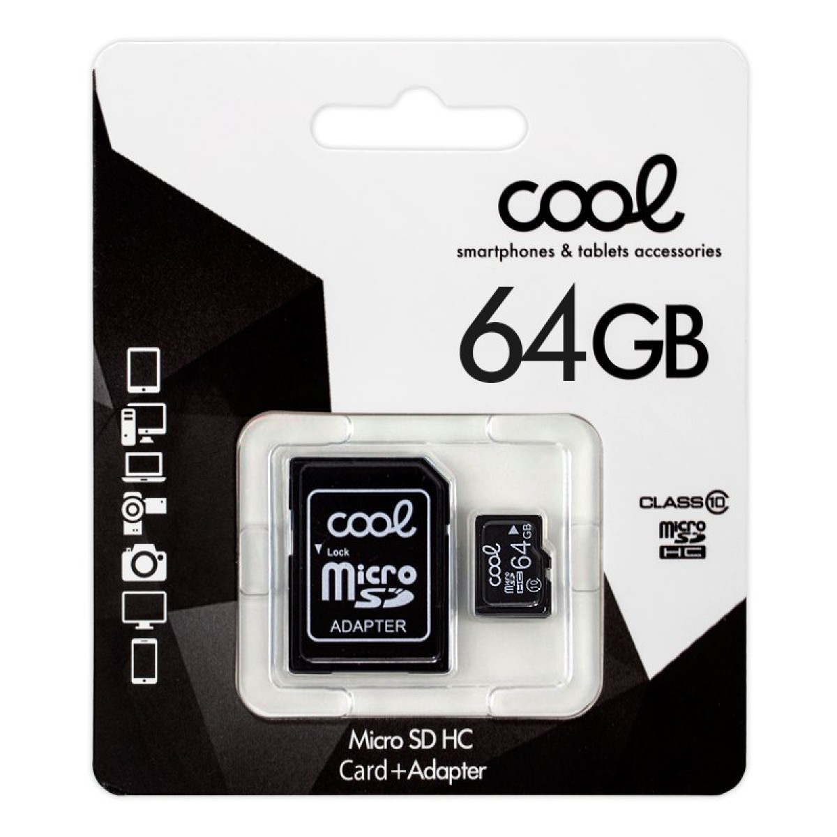 Cartão de Memória Micro SD com Adaptador 64GB (IVA e Portes Incluídos) - Image 1
