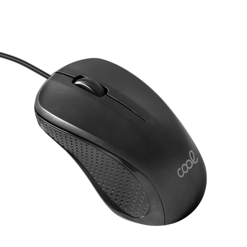 Rato USB com Fio Preto_1 Rato USB com Fio Preto (IVA e Portes Incluídos) - Image 1