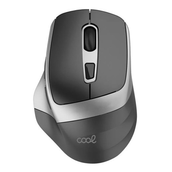 Rato sem Fio Silencioso ECO Ergonomic Cinza-Preto (IVA e Portes Incluídos)