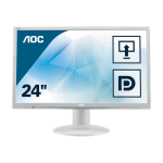 Monitor Recondicionado 24" AOC 2460PQ FHD Branco (IVA e Portes Incluídos)