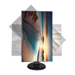Monitor Novo 27" FHD Giratório, Inclinável e Oscilante | Uso Vertical e Horizontal (IVA e Portes Incluídos) - Image 2
