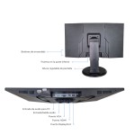 Monitor Novo 27" FHD Giratório, Inclinável e Oscilante | Uso Vertical e Horizontal (IVA e Portes Incluídos) - Image 5